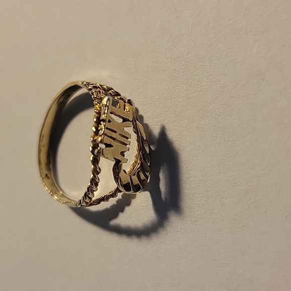 Nike Gold Filigree Ring Vintage - Picture 12 of 14